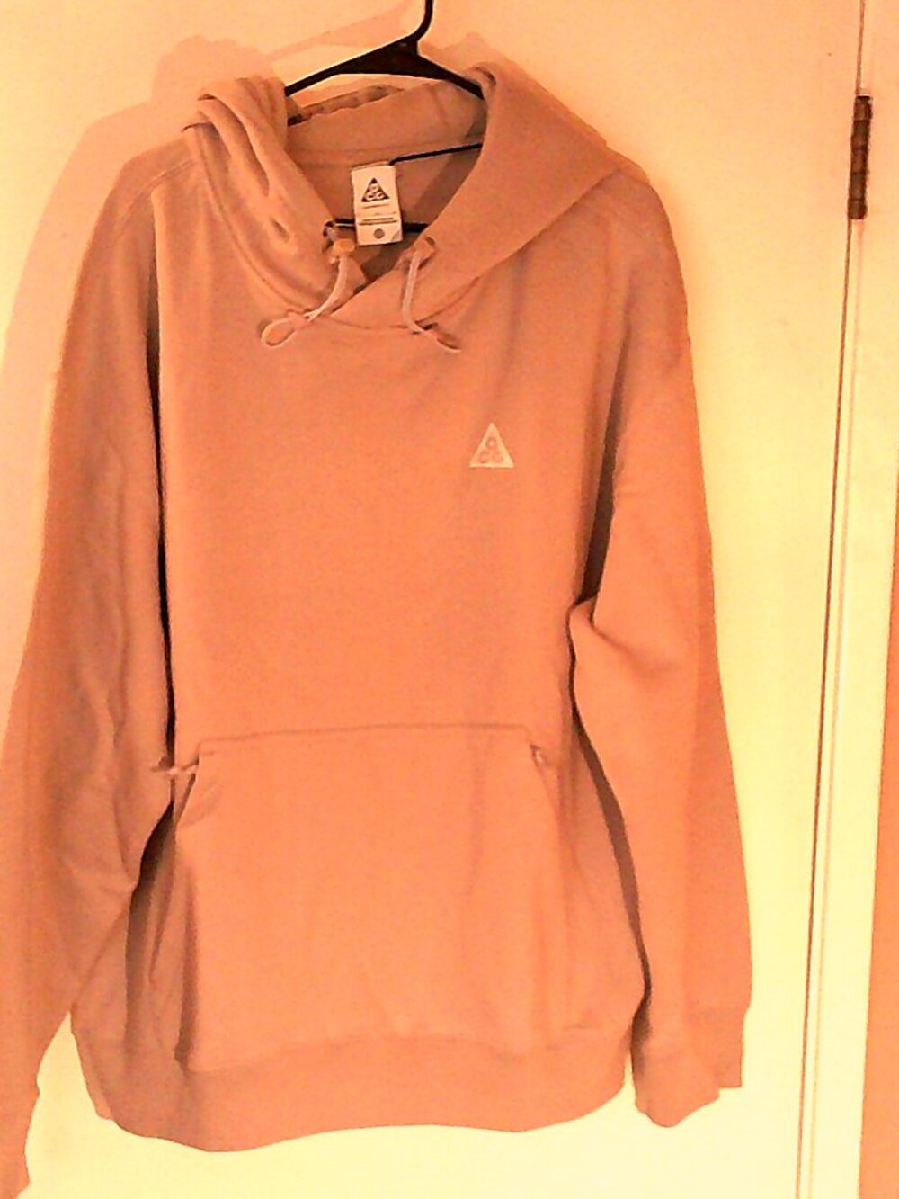 NEW NIKE ACG "Therma-FIT Tuff Fleece Hoodie" MEN'S GREY T-SHIRT L DZ3392-009